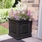 Mayne Nantucket 16x16 Planter - Espresso 5865-ES - alternate 1